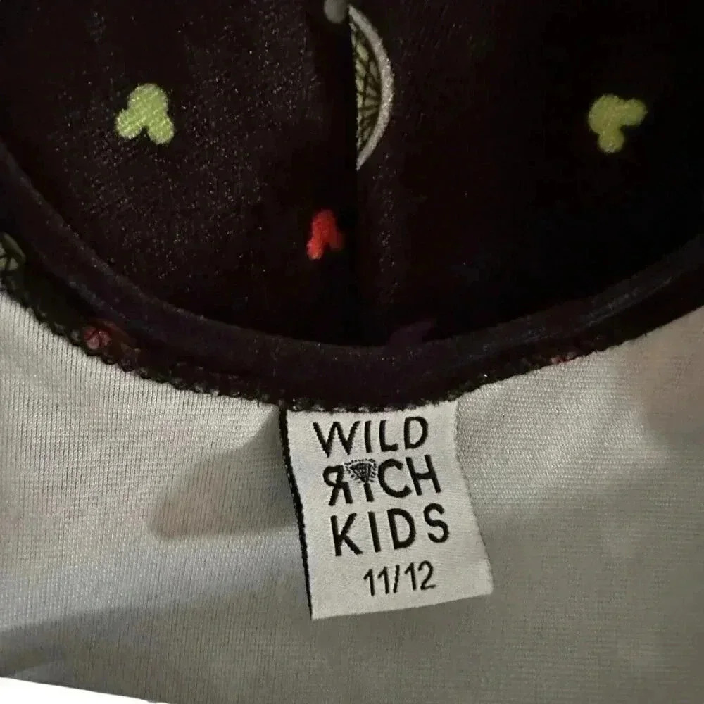 Wild Rich Kids Velvet Disco Mickey Twirl Dress - youth 11/12 - Picture 9 of 10